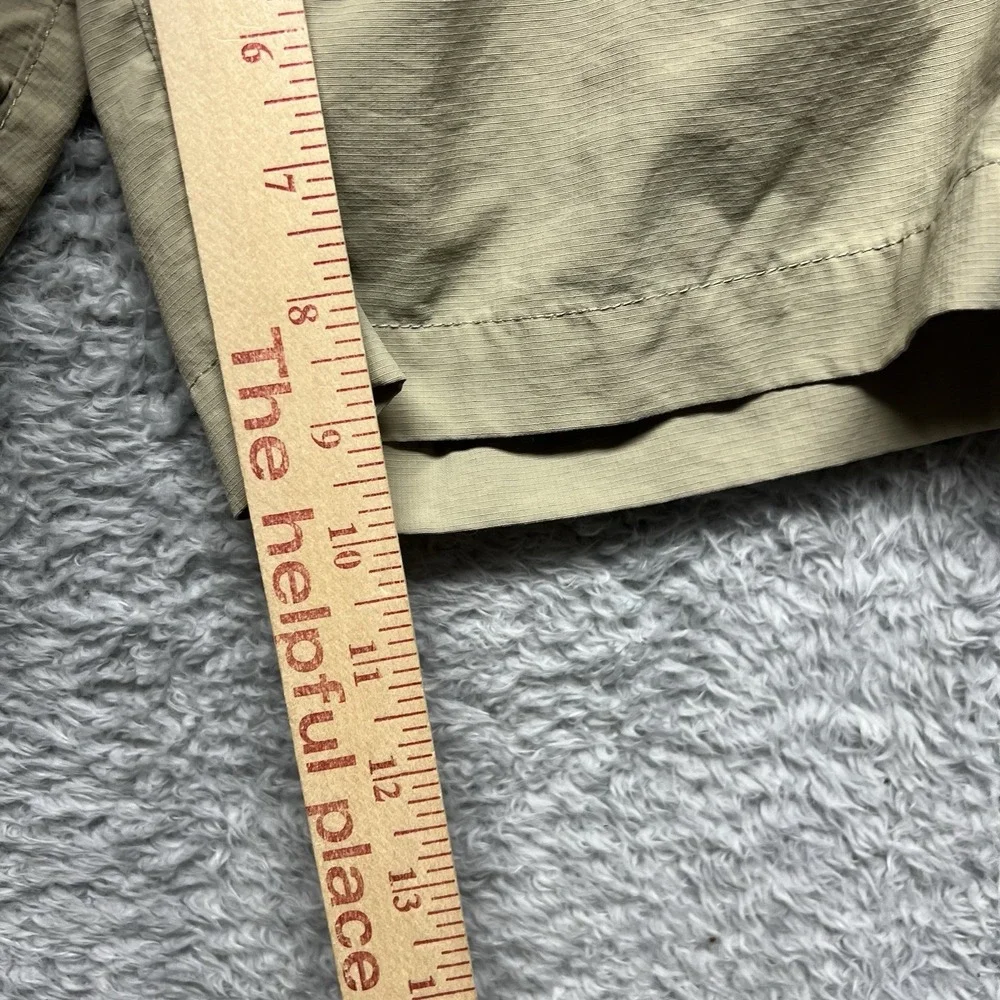The North Face Mens Shorts Size Medium Khaki‎ Tan Hiking Trail Utility Nylon